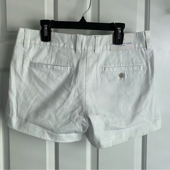 Southern Tide White 3” Chino Shorts 2 NWT - Picture 2 of 4